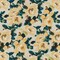 Lemon - Aqua & Teal,Gold & Yellow Floral Upholstery Fabric 54 Inches"